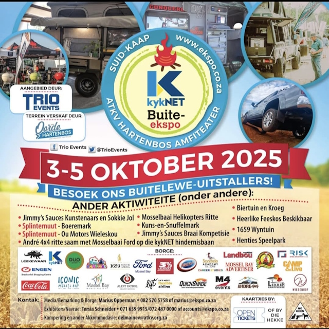 Byeenkomste - Suid-Kaap Buite Ekspo 2025
