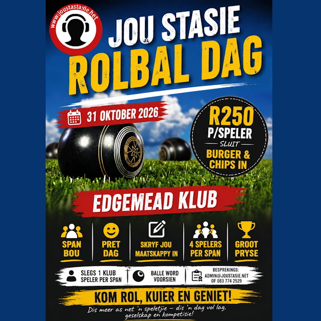 20261031 - Jou Stasie Rolbaldag Byeenkomste - Jou Stasie Rolbaldag