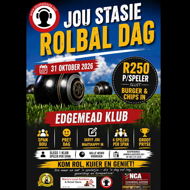 Byeenkomste - Jou Stasie Rolbaldag